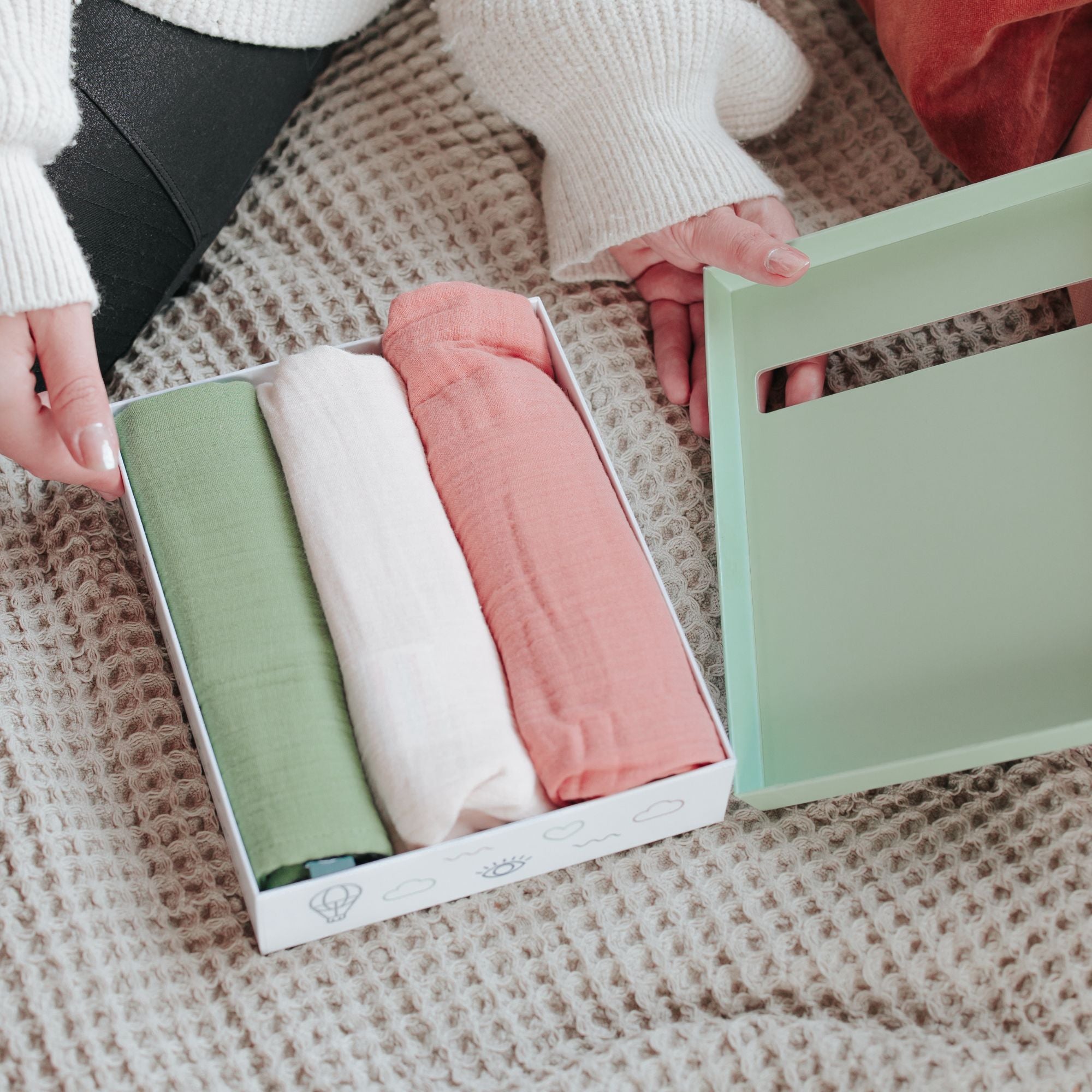 Hydrofiele doeken set 3 stuks | Fruitgaard