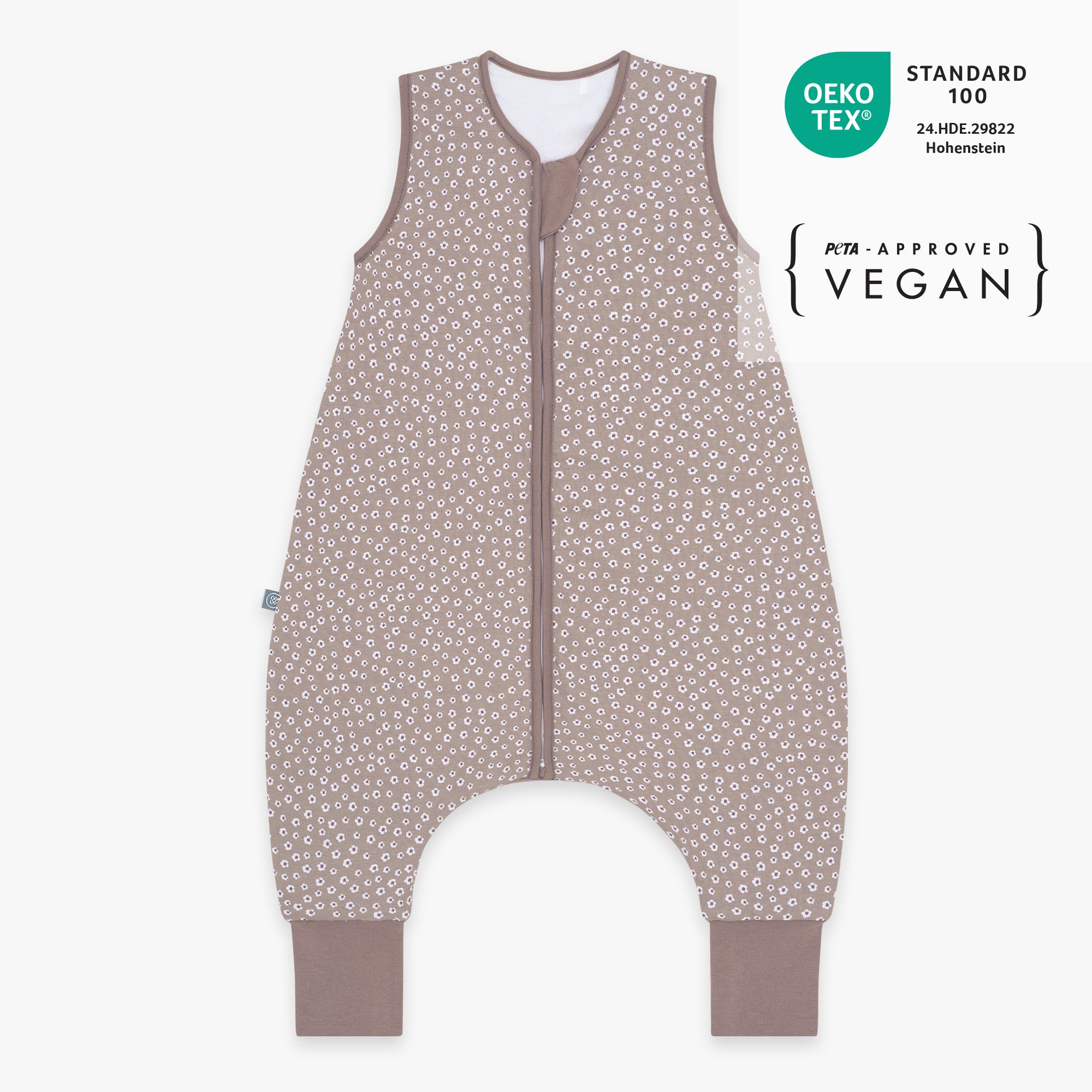 Slaapzak met voetjes 1.0 TOG | Bloemen Berry