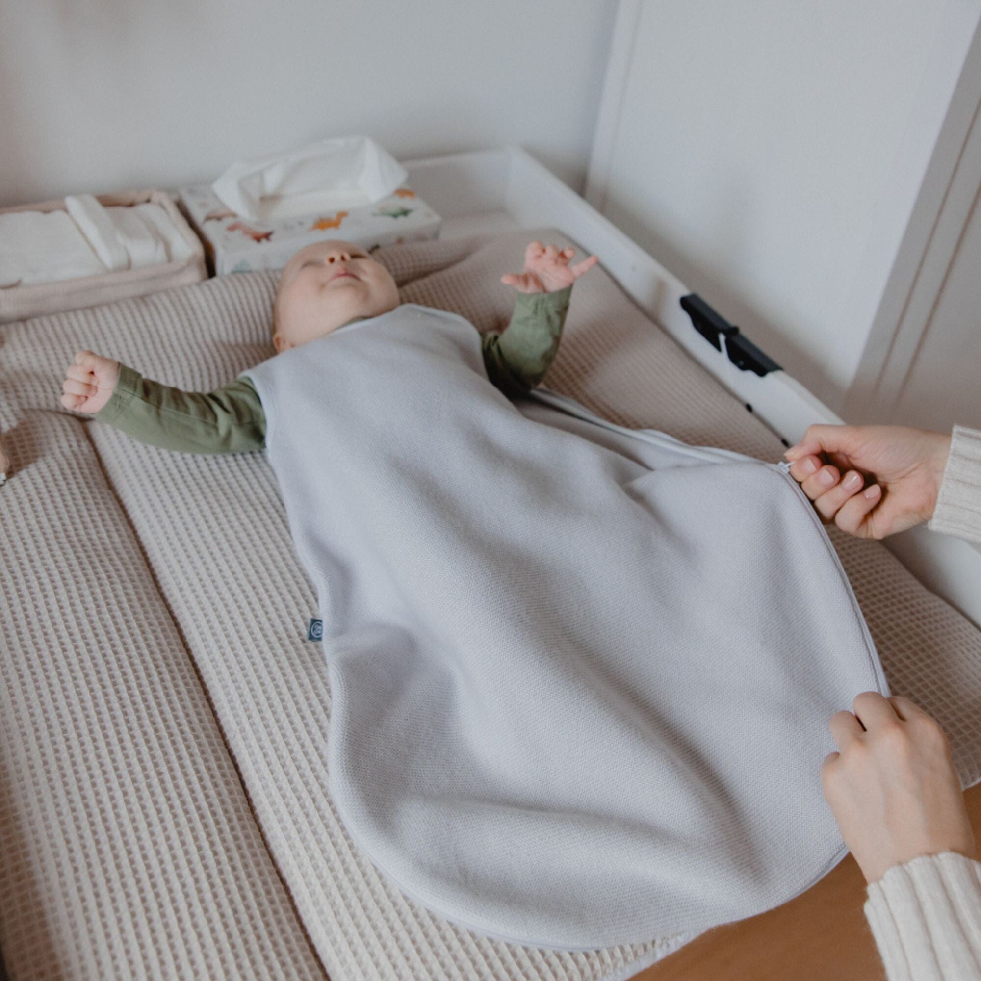 Merinowollen Slaapzak 1.0 TOG | Essential Grijs