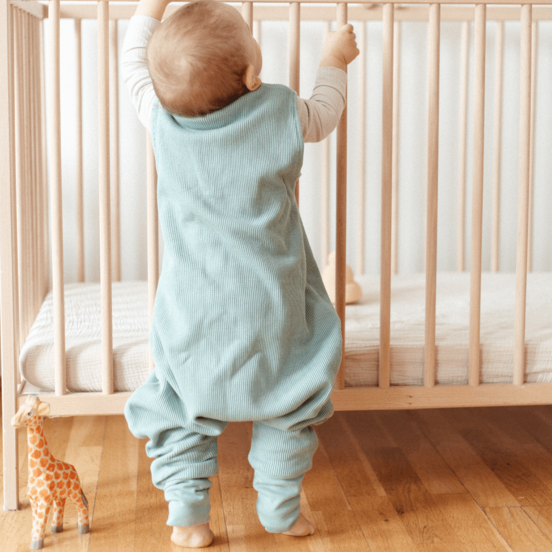 Slaapzak met voetjes 1.0 TOG | Essential Mint