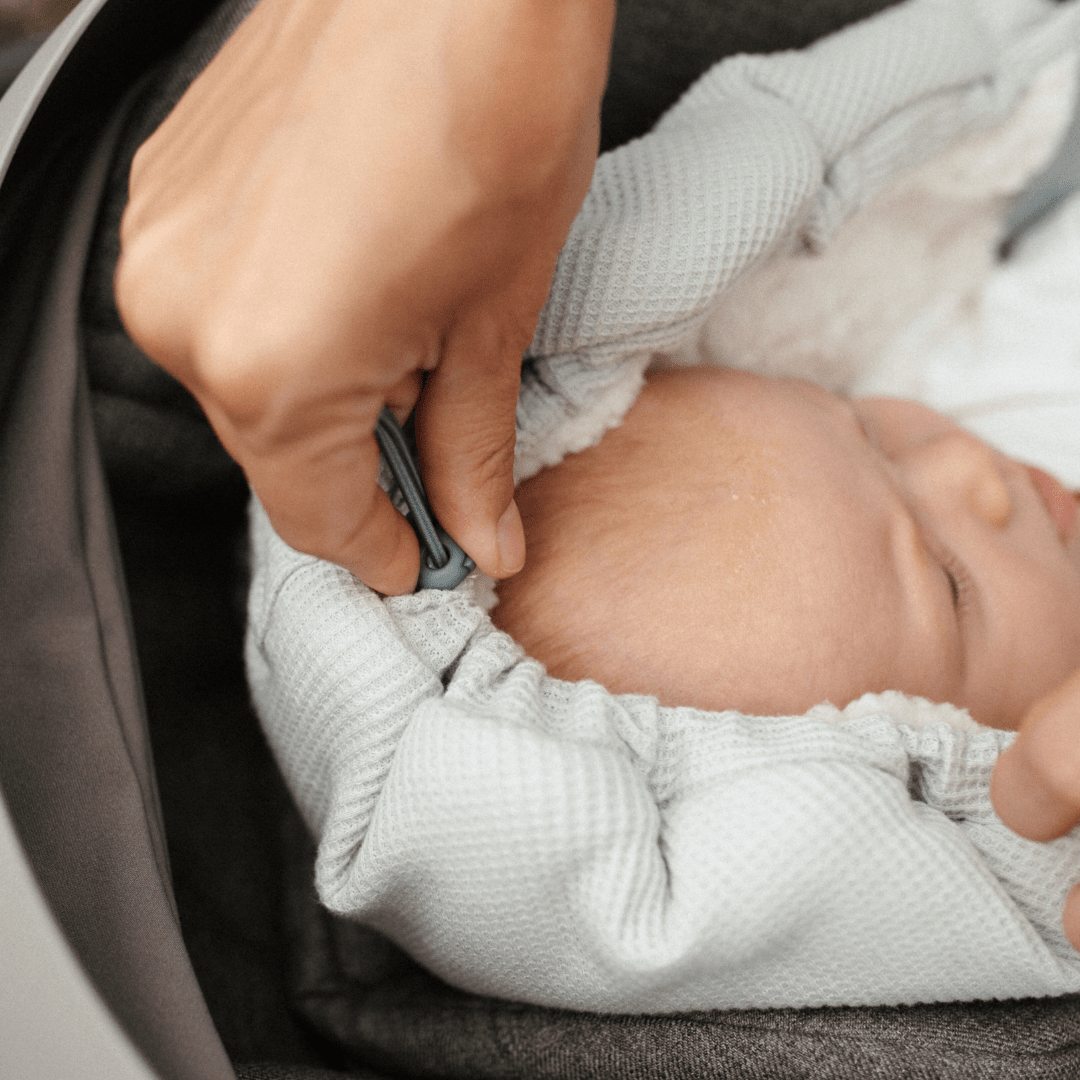 Omslagdoek met voetjes | Essential Grijs