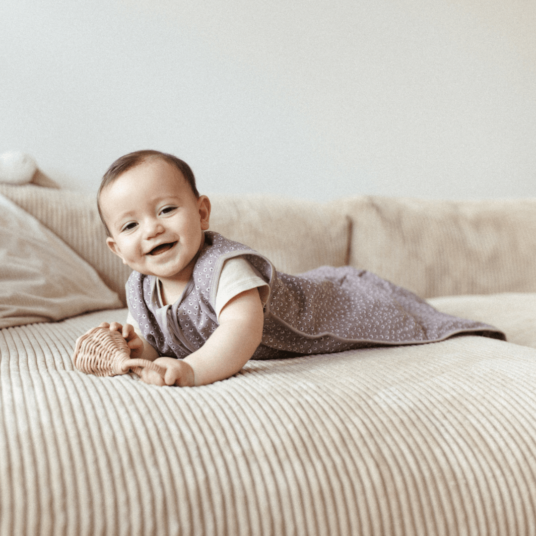 Mousseline slaapzak 0.5 TOG | Bloemen Berry