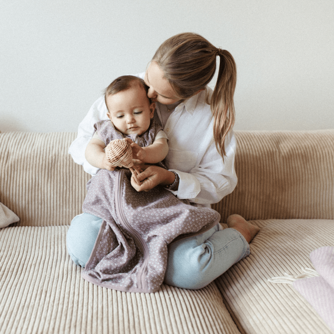 Mousseline slaapzak 0.5 TOG | Bloemen Berry