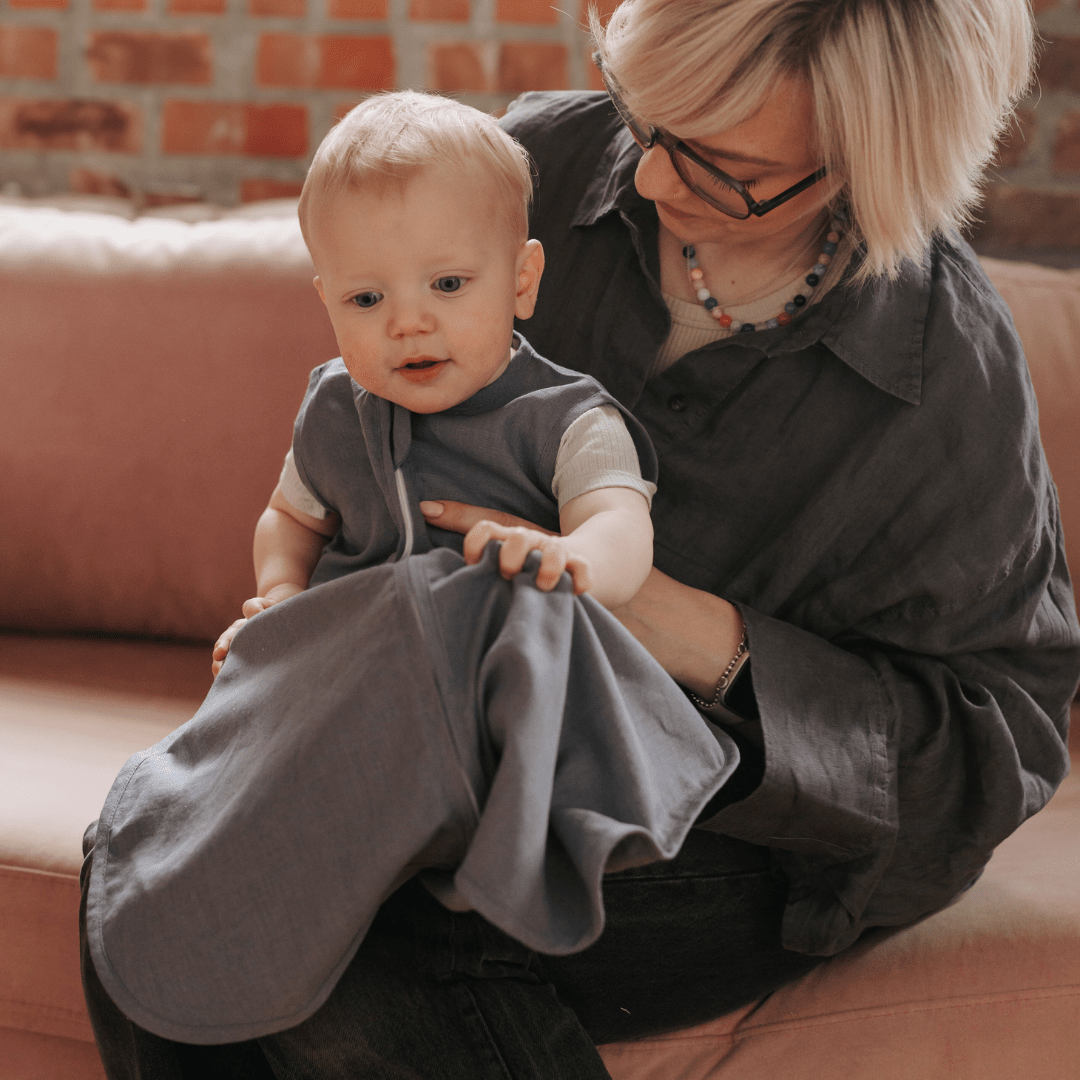 Linnen slaapzak 0.5 TOG | Essential Blauw