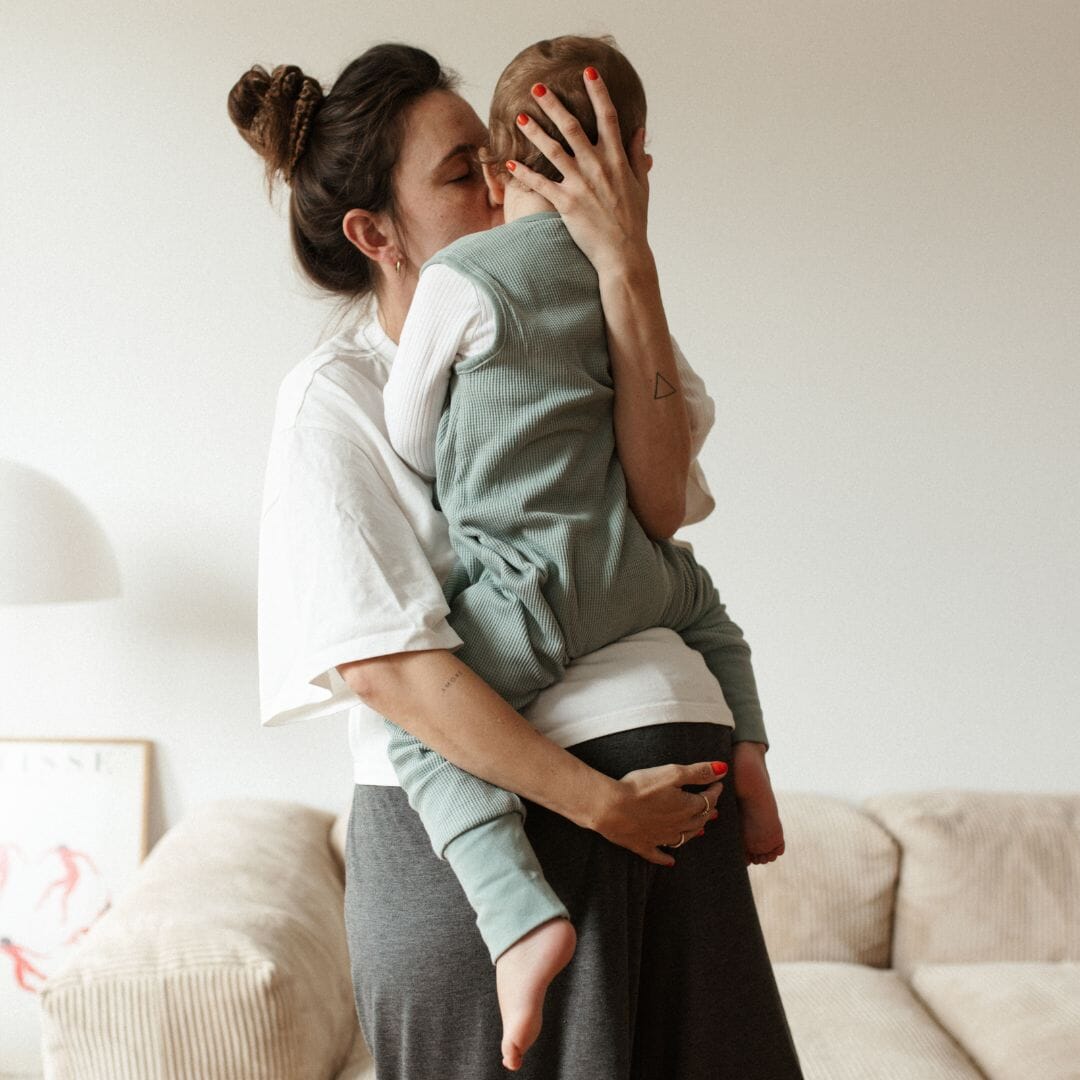 Slaapzak met voetjes 1.0 TOG | Essential Mint