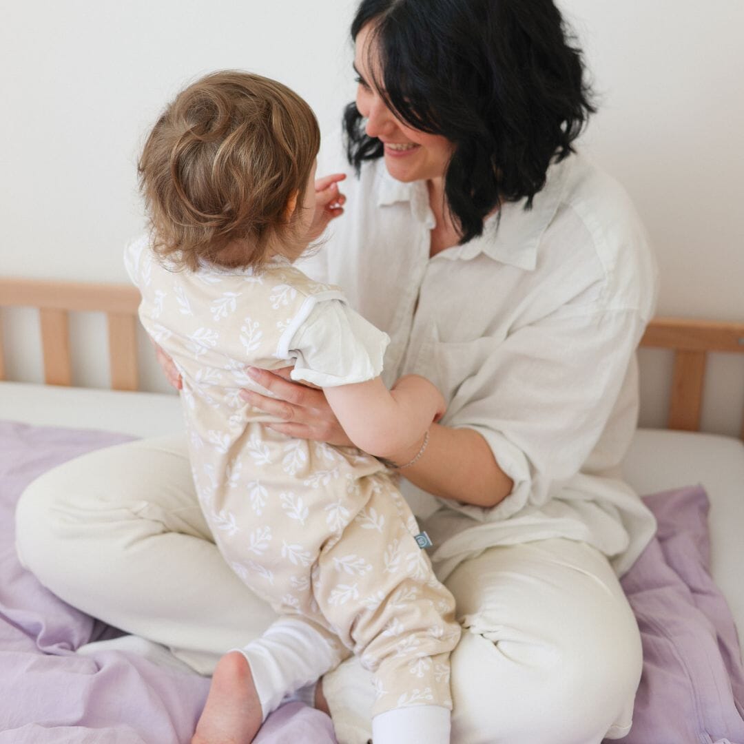 Slaapzak met voetjes 1.0 TOG | Floral Sand