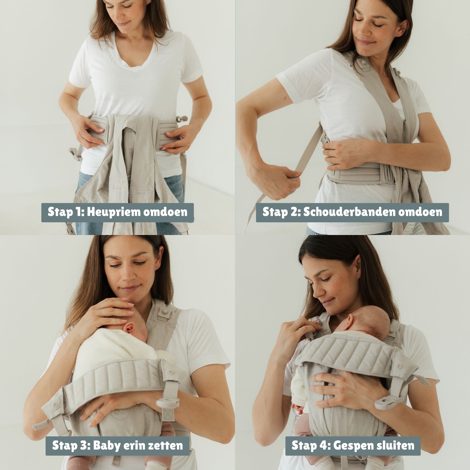 Premium Draagzak | Essential Grijs