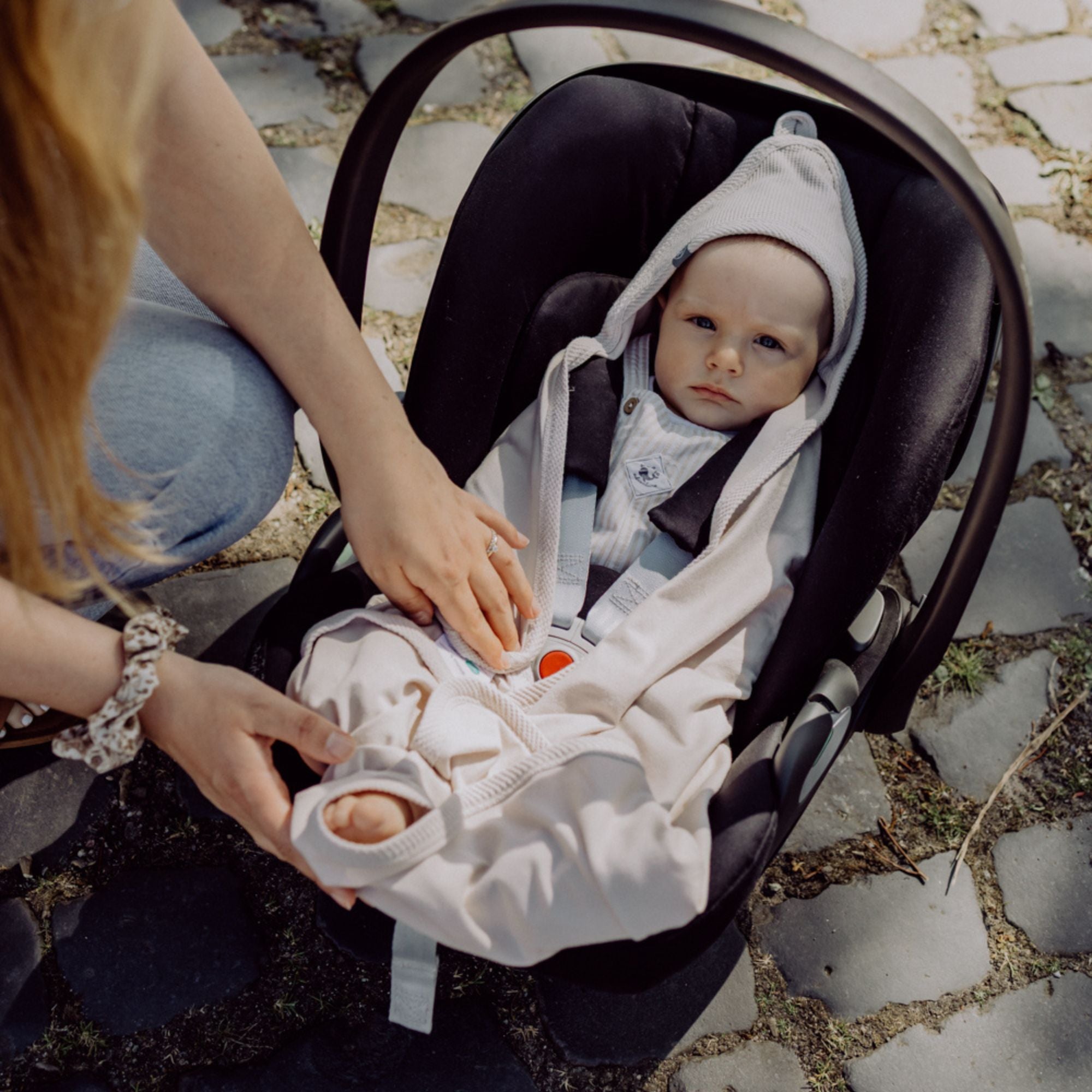 Omslagdoek met UV-bescherming | Essential Beige