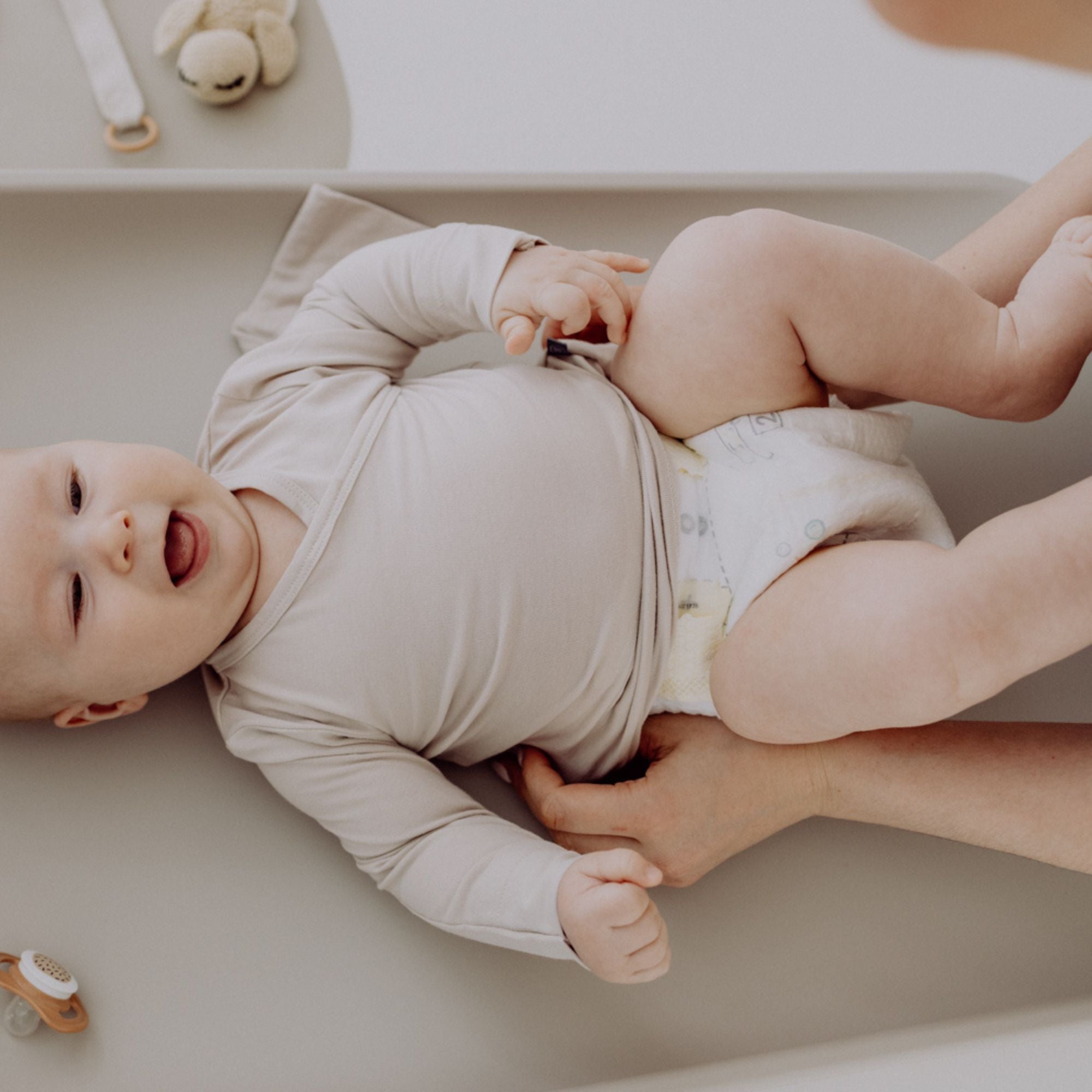 Easy-on Boxpak met Lange Mouwen | Essential Beige