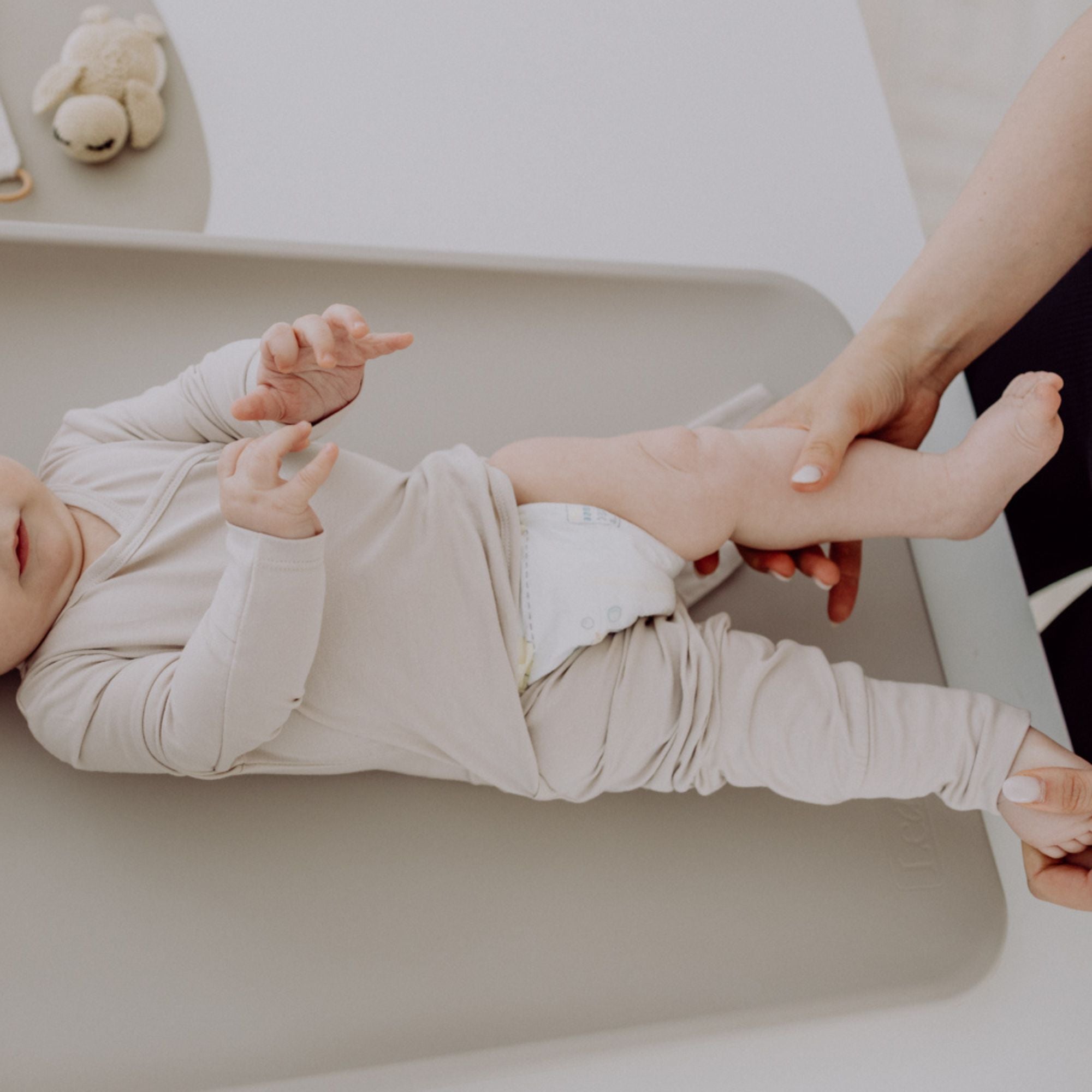 Easy-on Boxpak met Lange Mouwen | Essential Beige