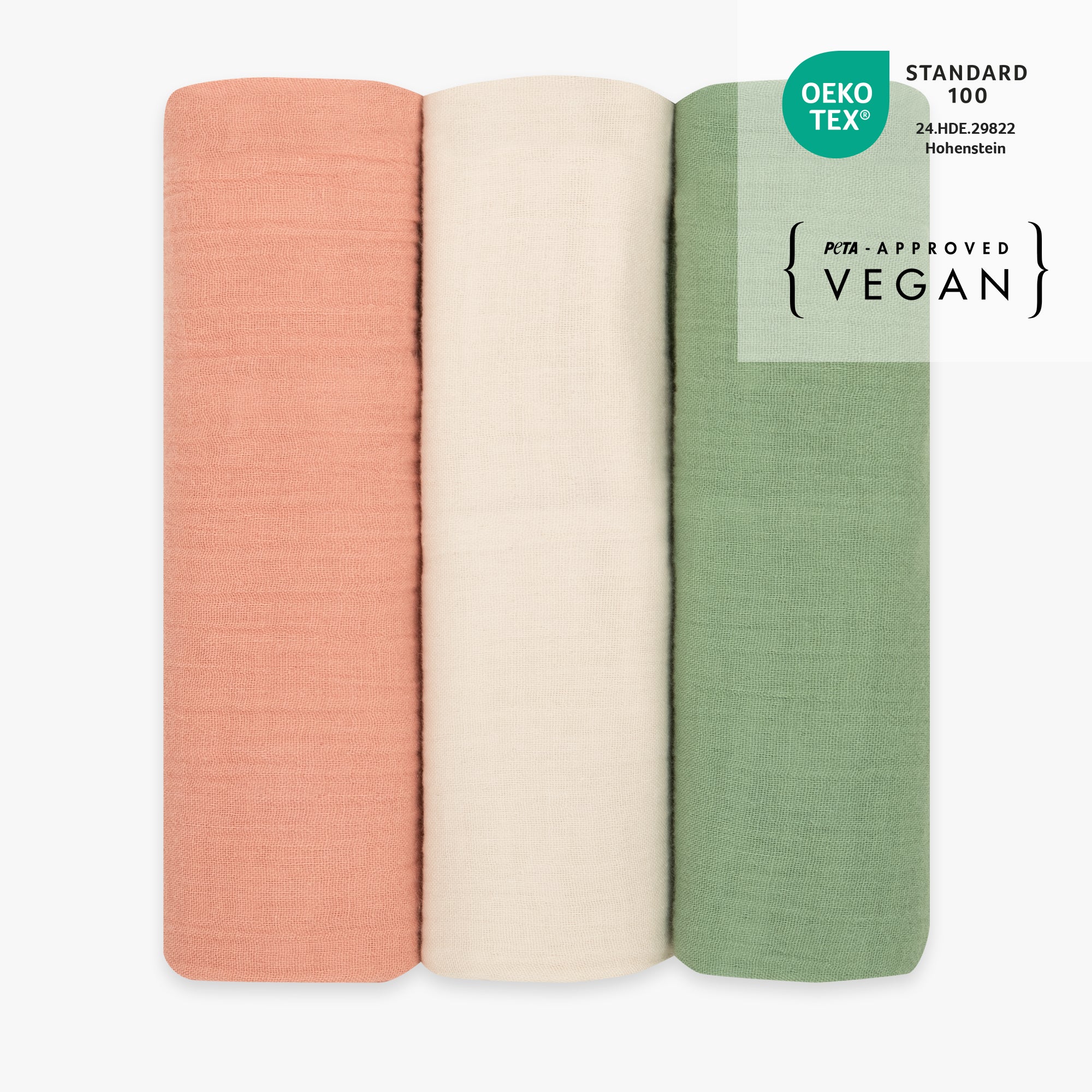 Hydrofiele doeken set 3 stuks | Fruitgaard