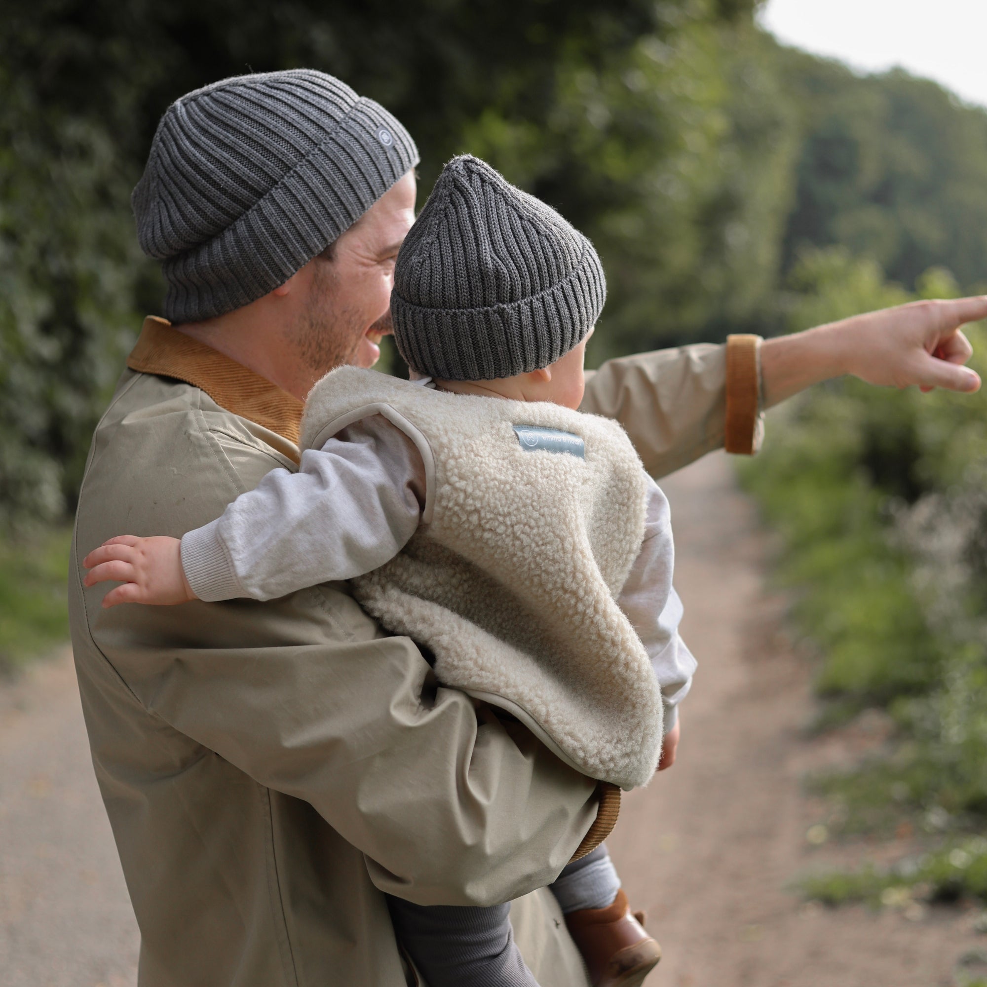 Merinowollen muts volwassenen | Essential Grijs