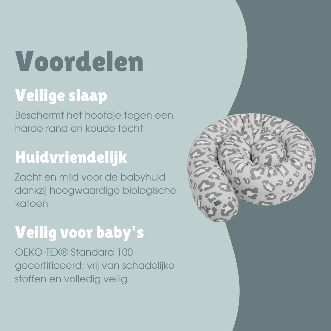 Bedslang | Luipaard Grijs