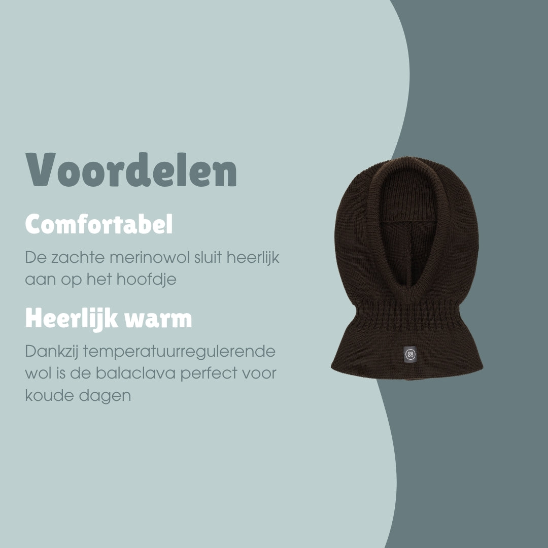 Merinowollen pasjamuts kind | Essential Chocolade