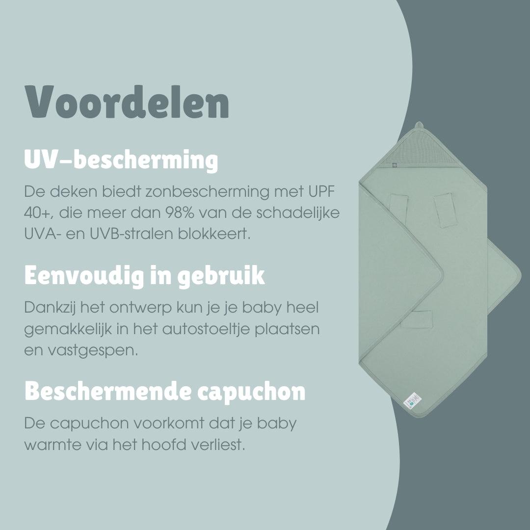 Omslagdoek met UV-bescherming | Essential Mint