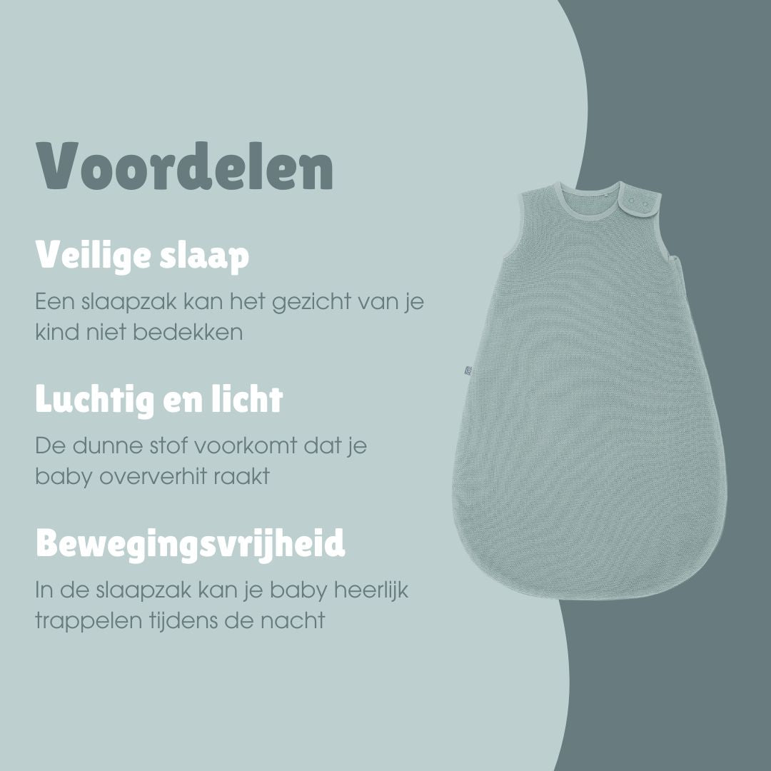 Wol-Zijde Slaapzak 0.5 TOG | Essential Mint