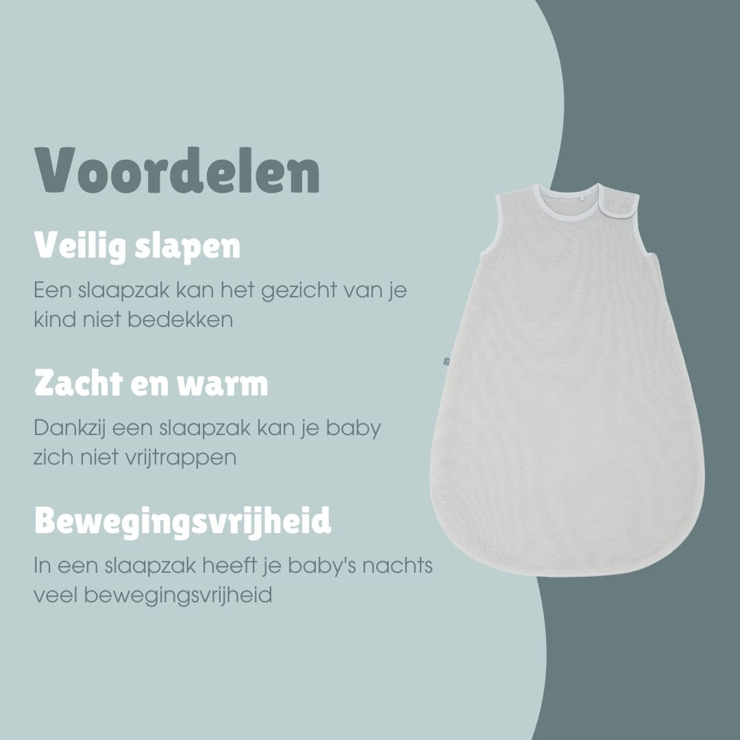 Merinowollen Slaapzak 1.0 TOG | Essential Grijs