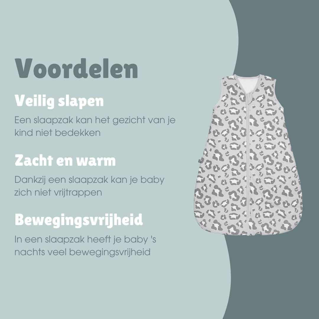 Slaapzak 2.5 TOG | Luipaard Grijs