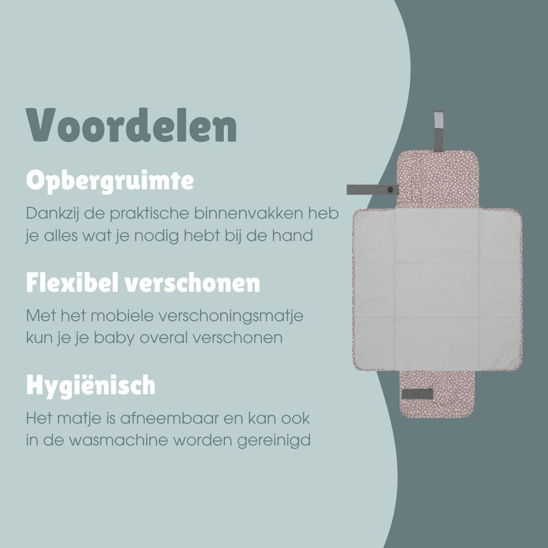 Verschoonmatje | Bloemen Berry