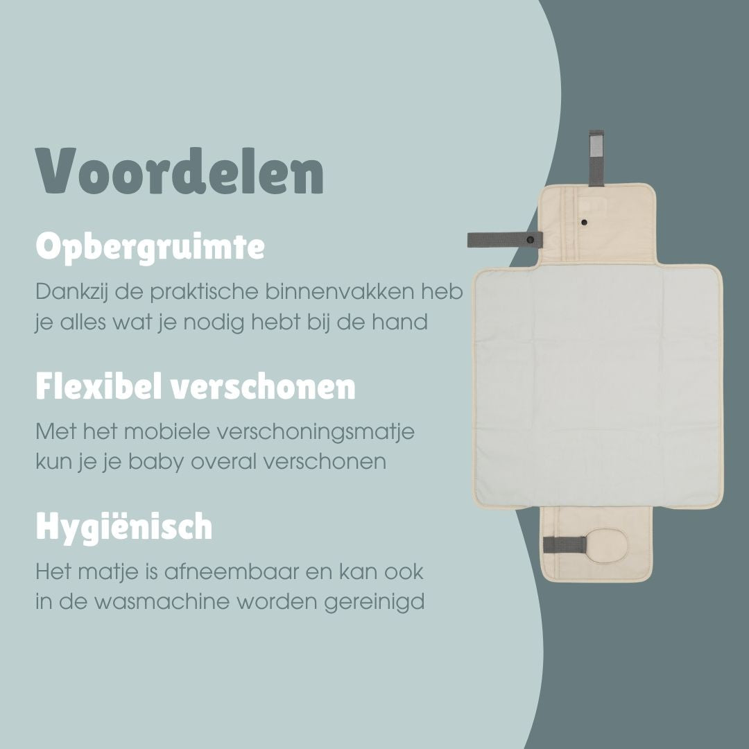 Verschoonmatje | Essential Beige