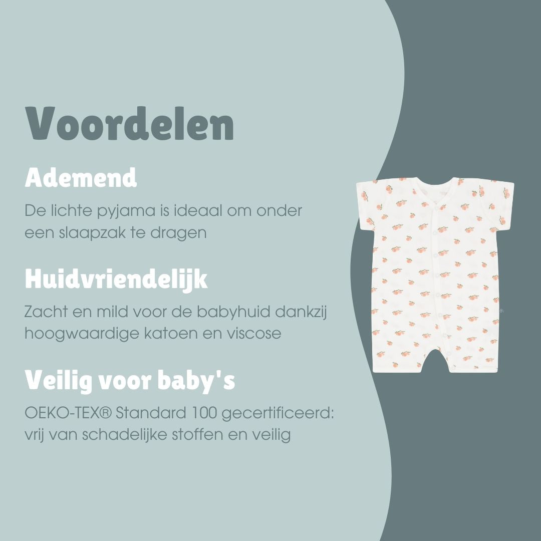 Slaappakje kort | Abrikoos