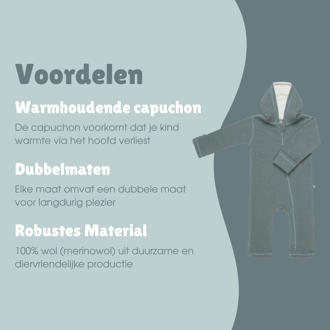 Wollen winterpak | Essential Mint