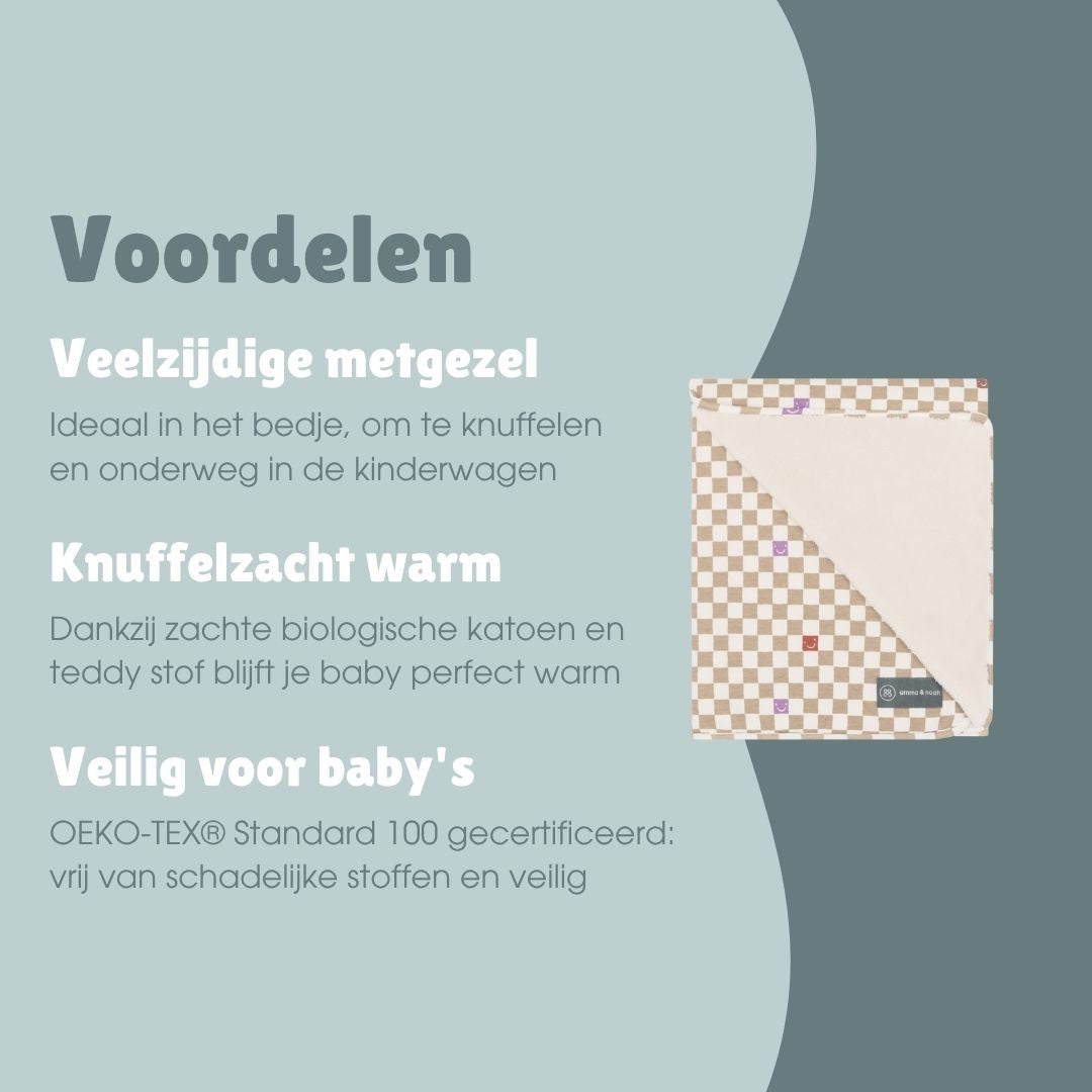 Babydekentje | Check Smile