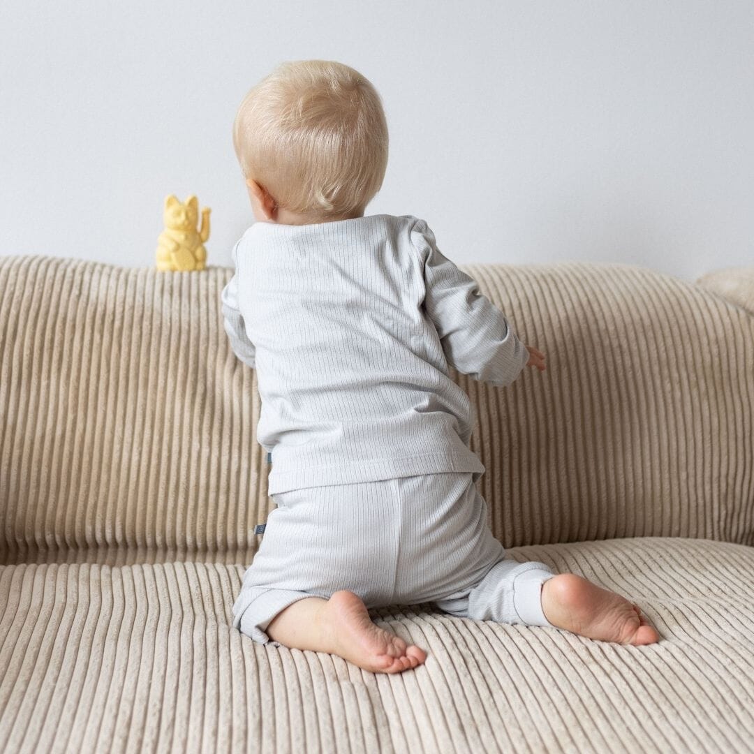 Pyjama lang 2-delig | Essential Grijs