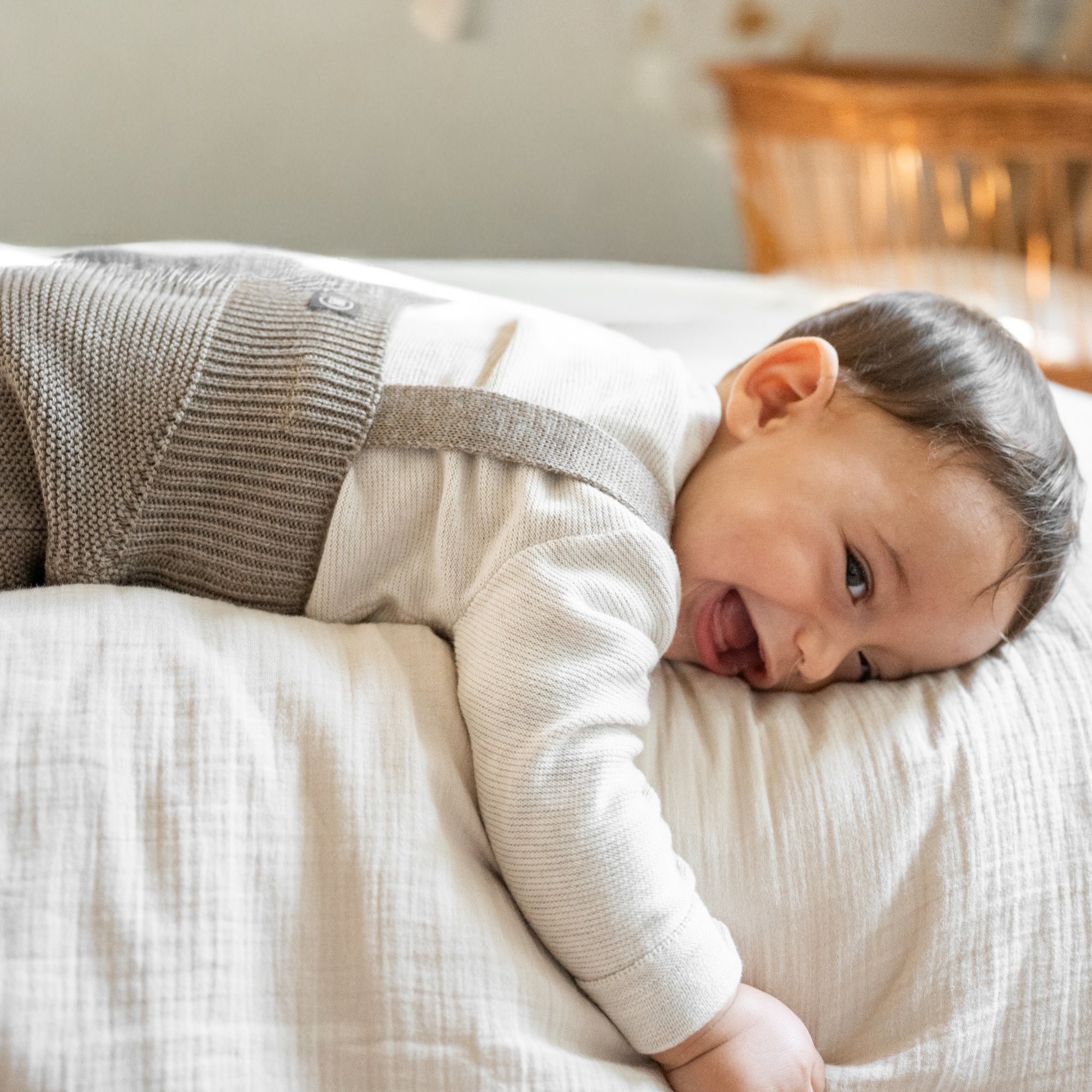 Merinowollen breibroek | Essential Beige