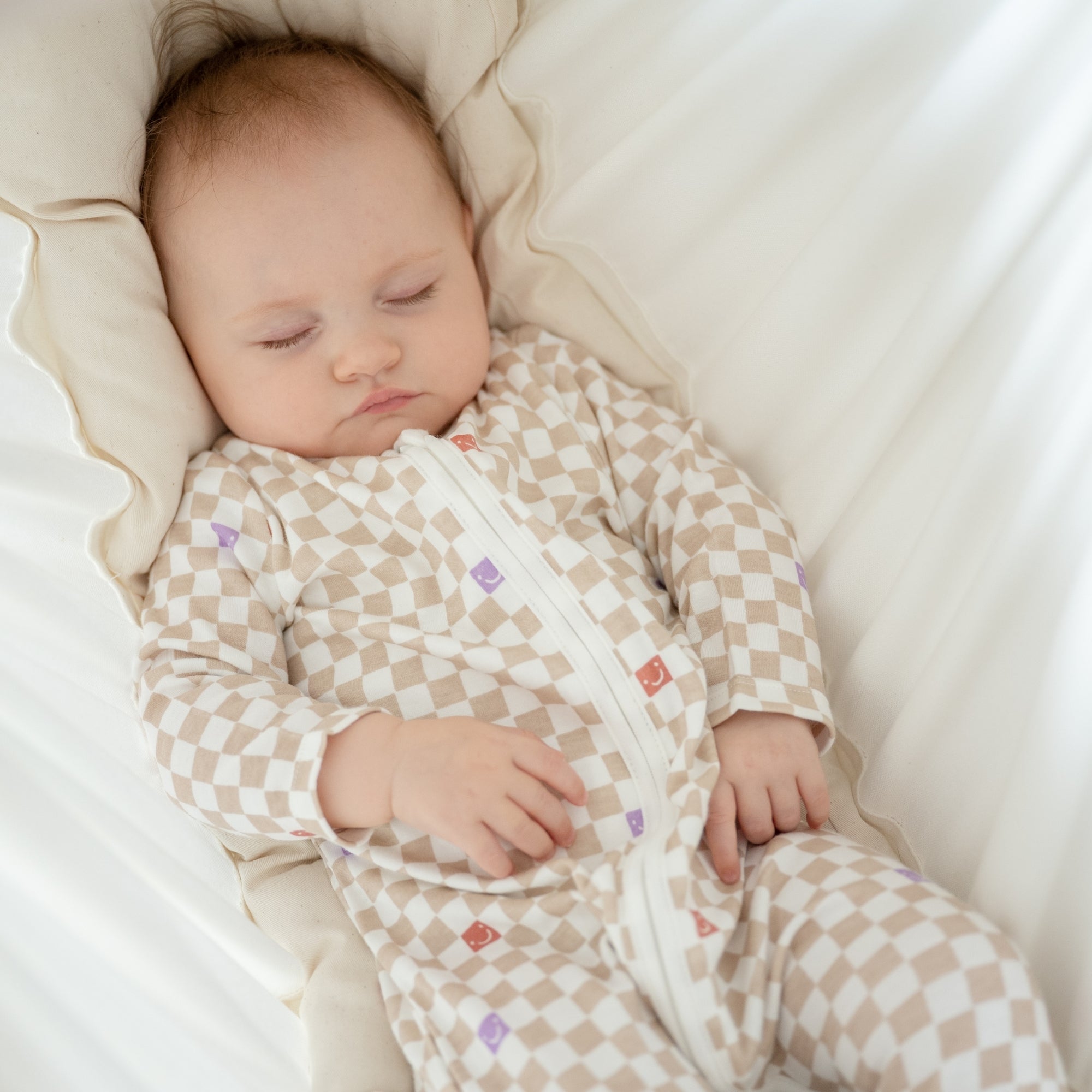 Pyjama met voetjes | Check Smile