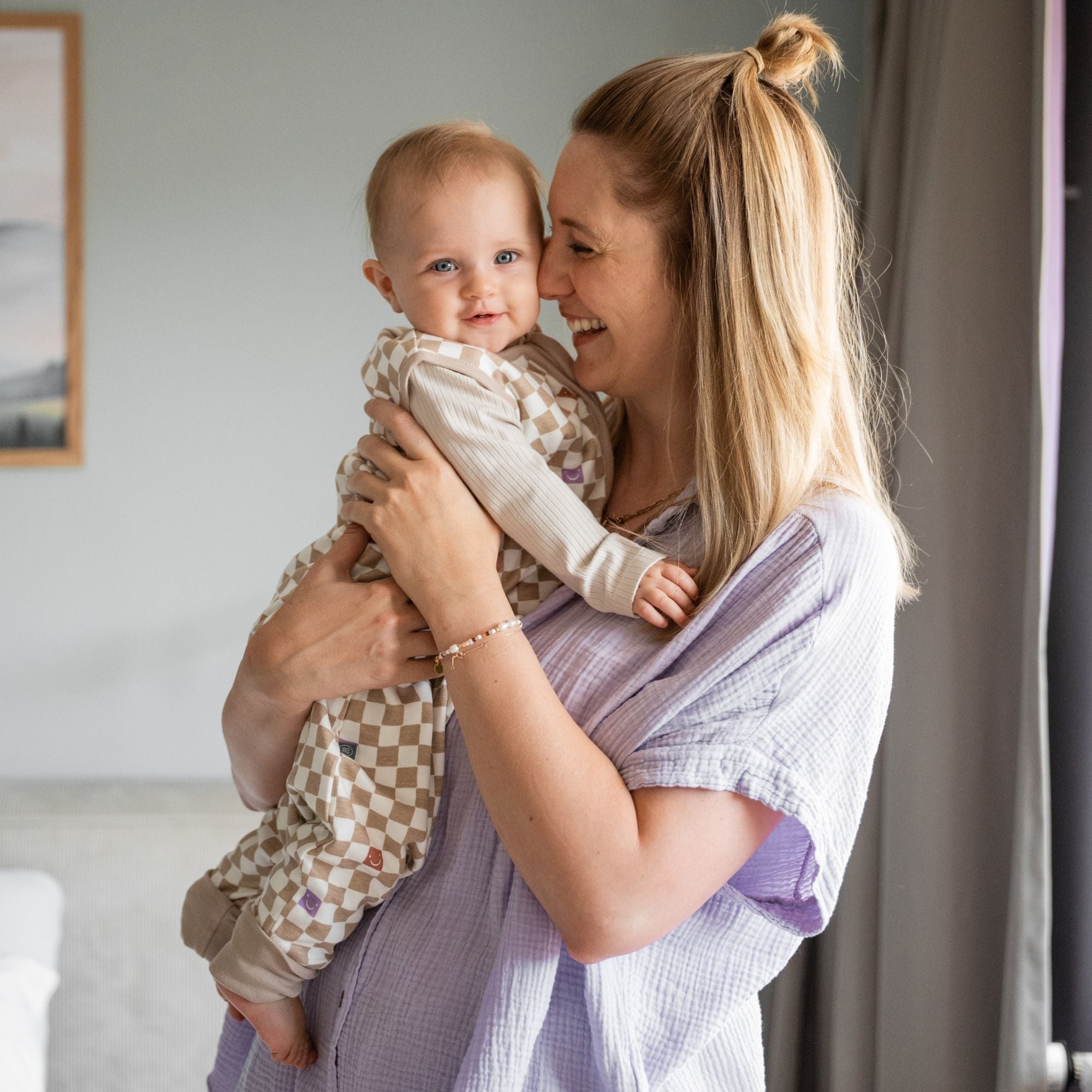 Slaapzak met voetjes 1.0 TOG | Check Smile