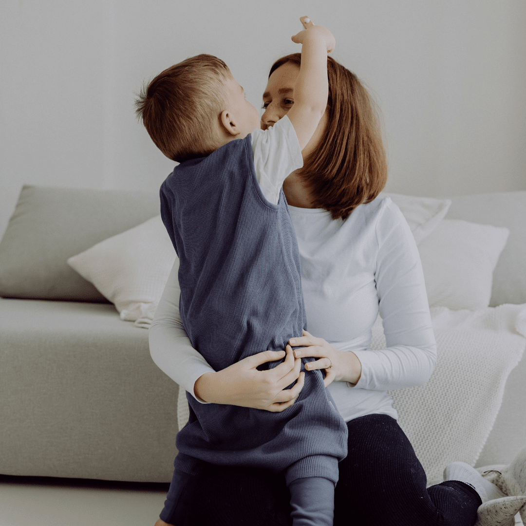 Slaapzak met voetjes 1.0 TOG | Essential Blauw