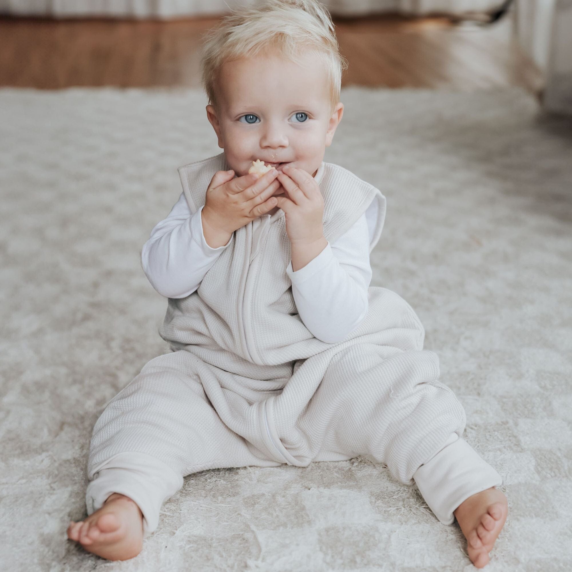 Slaapzak met omslagvoet 2.5 TOG | Essential Beige