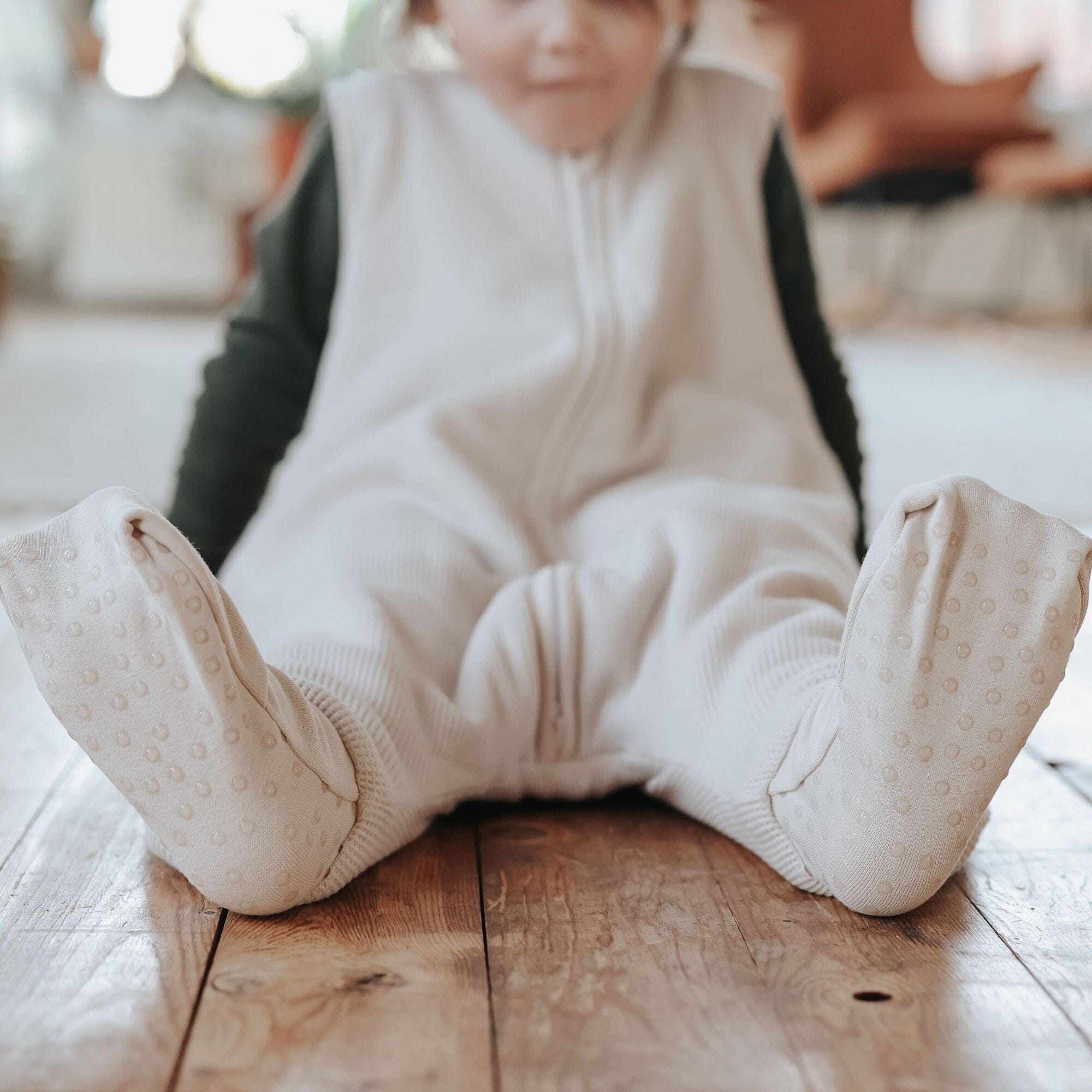 Slaapzak met omslagvoet 2.5 TOG | Essential Beige