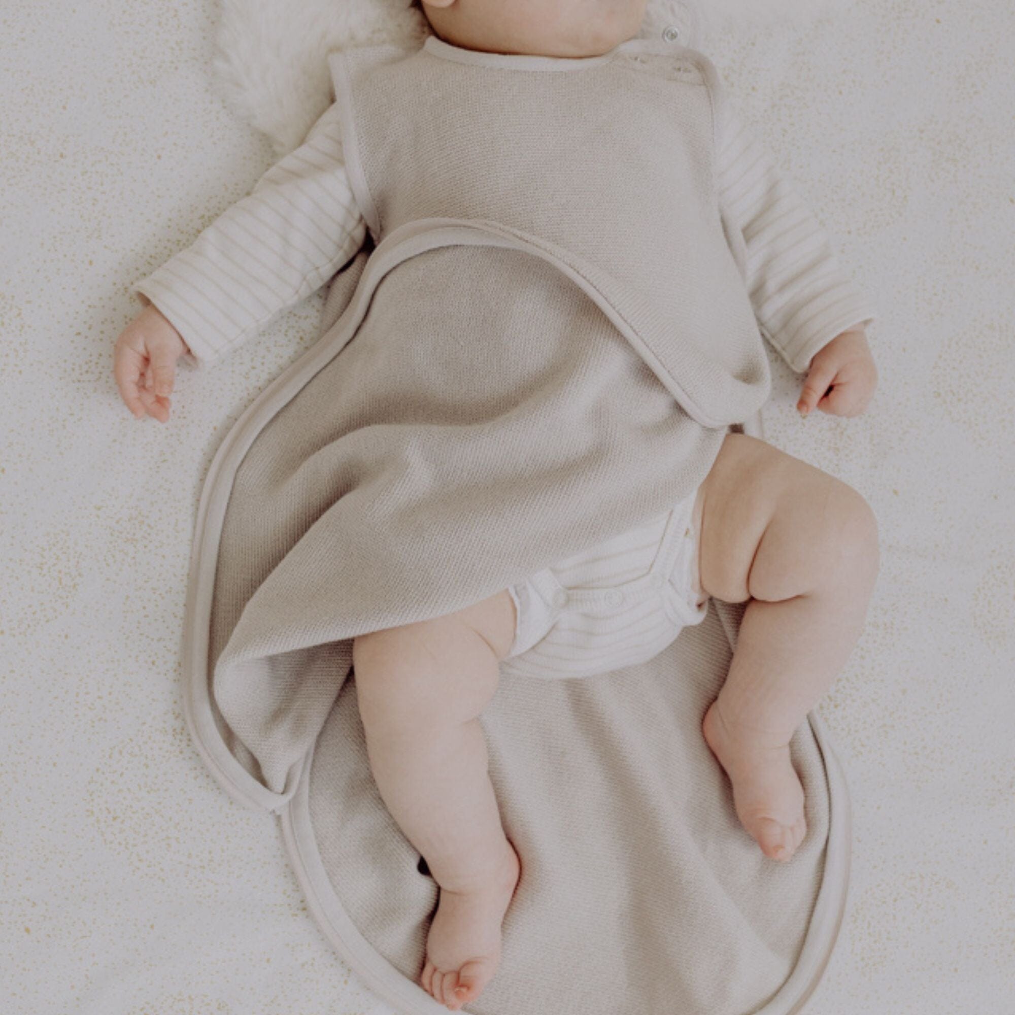 Wol-Zijde Slaapzak 0.5 TOG | Essential Beige