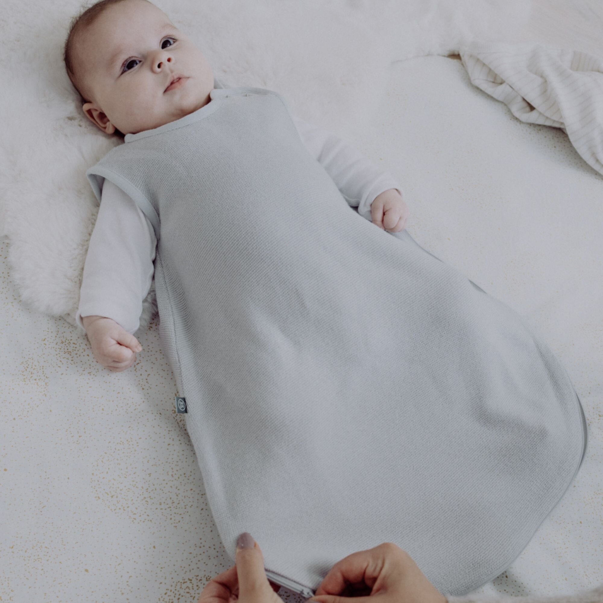 Wol-Zijde Slaapzak 0.5 TOG | Essential Grijs