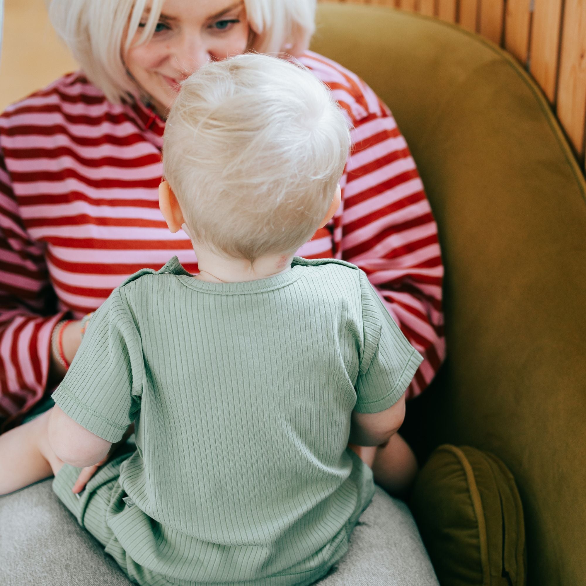 Pyjama kort 2-delig | Essential Groen