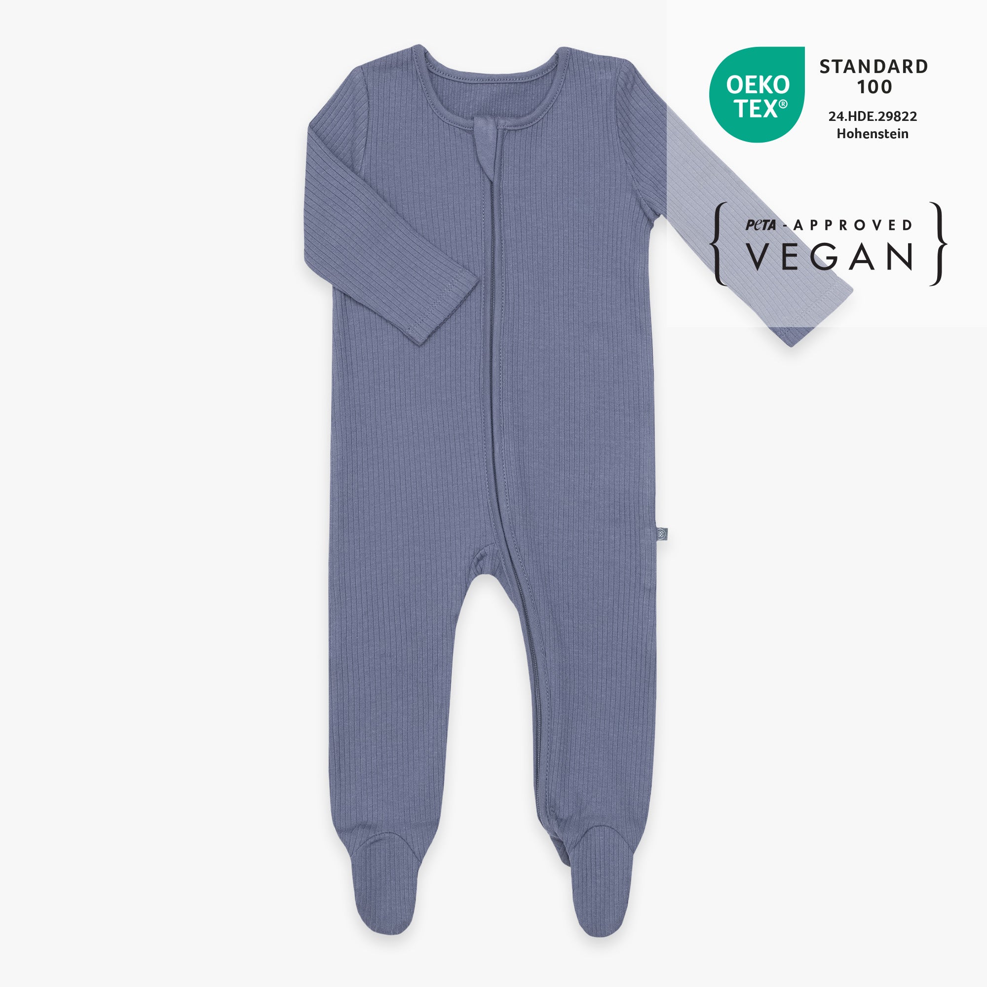 Pyjama met voetjes | Essential Blauw
