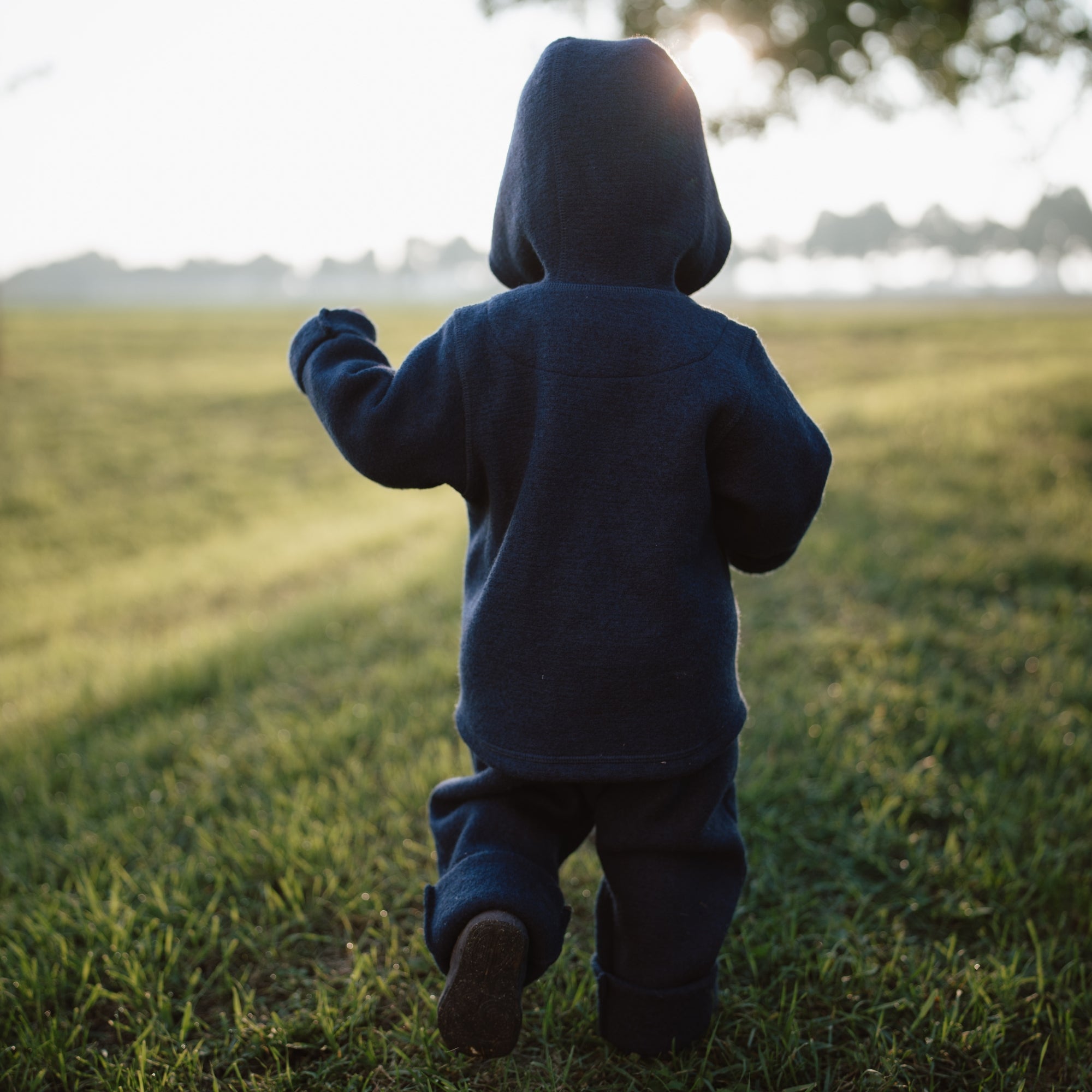 Wollen broek | Essential Blauw