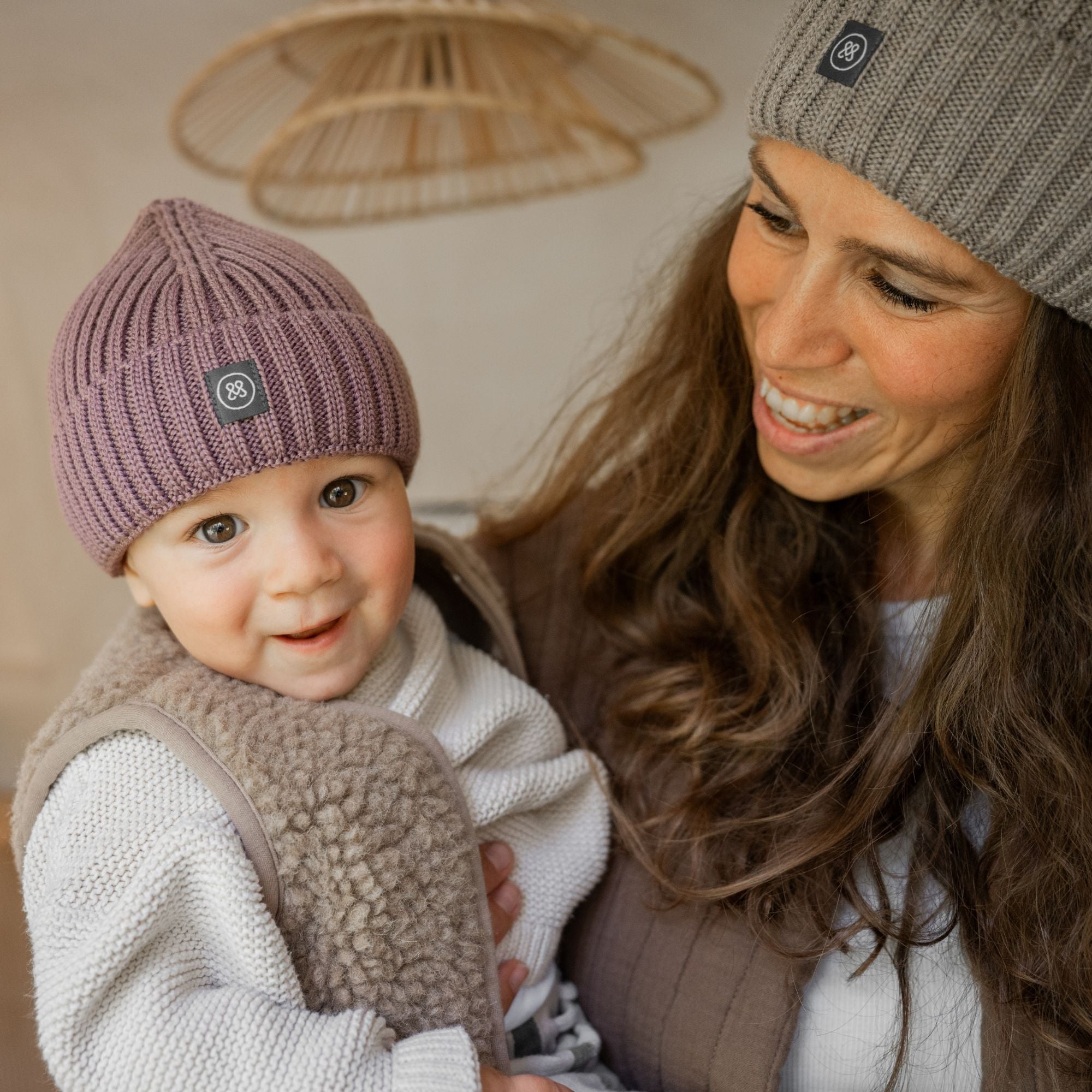 Merinowollen muts volwassenen | Essential Beige