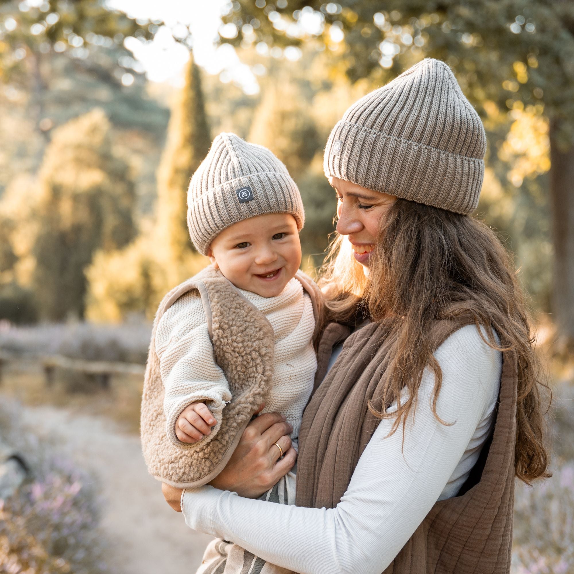 Merinowollen muts kind | Essential Beige