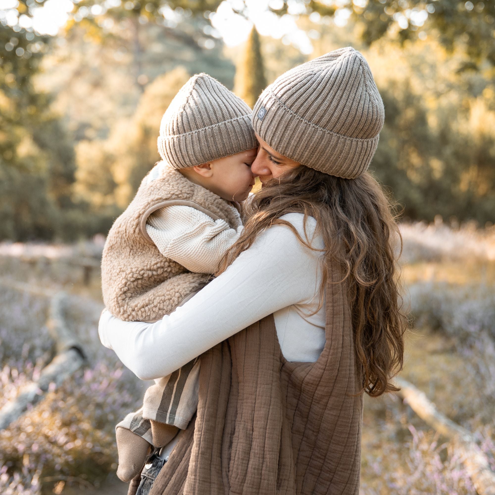 Merinowollen muts kind | Essential Beige