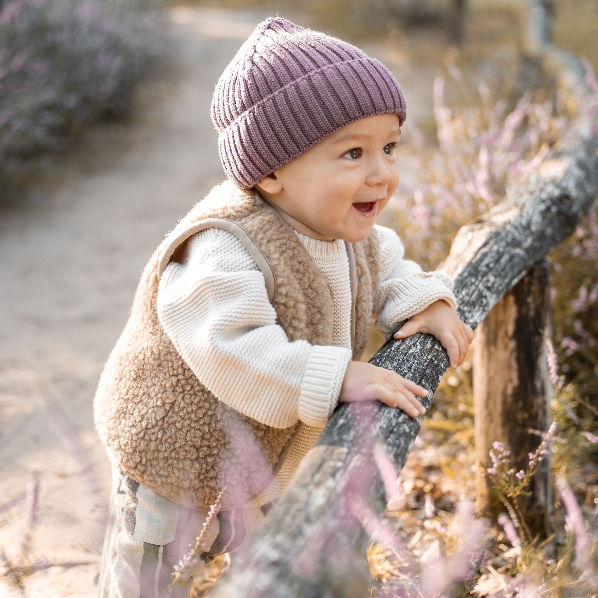 Merinowollen muts kind | Essential Berry