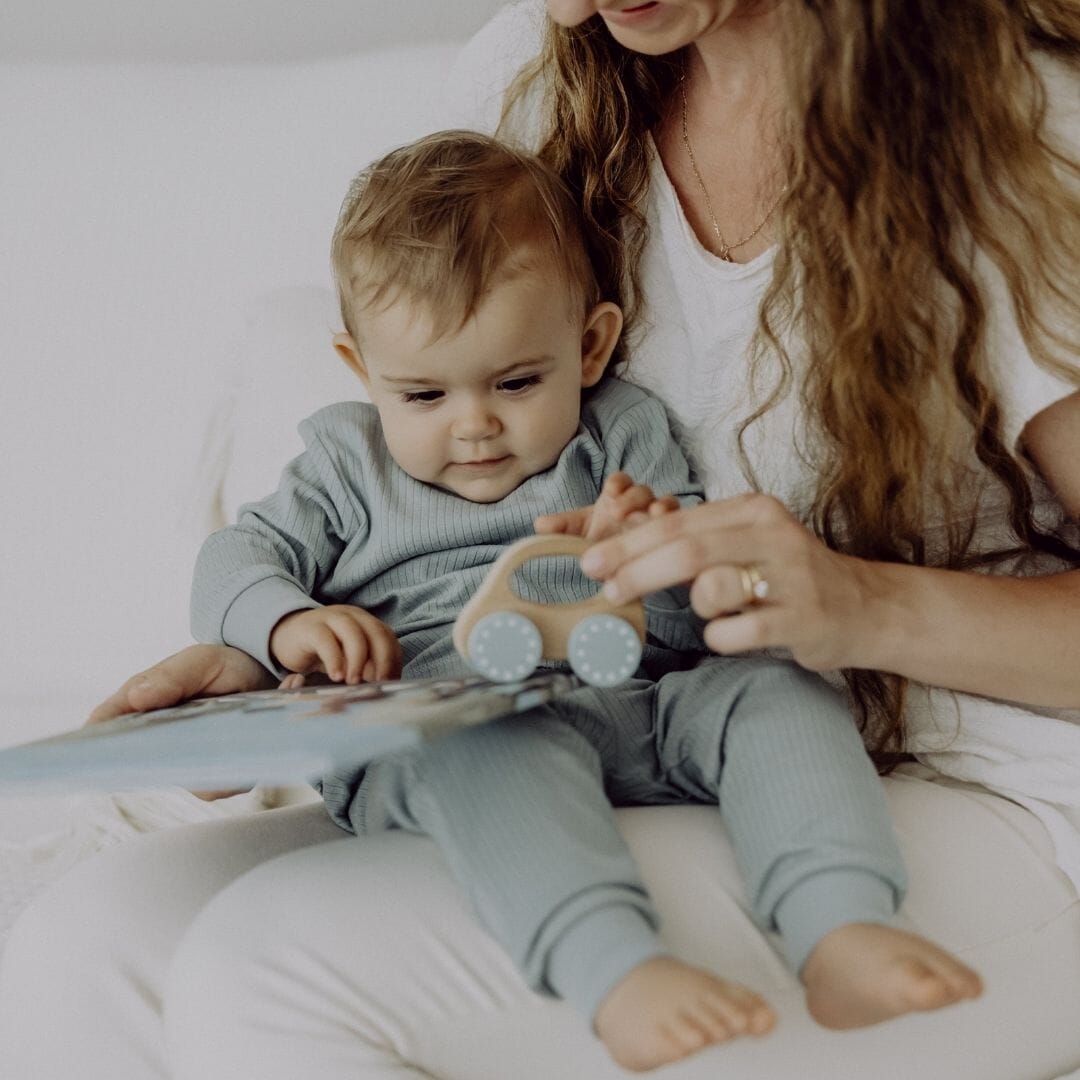 Pyjama lang 2-delig | Essential Mint