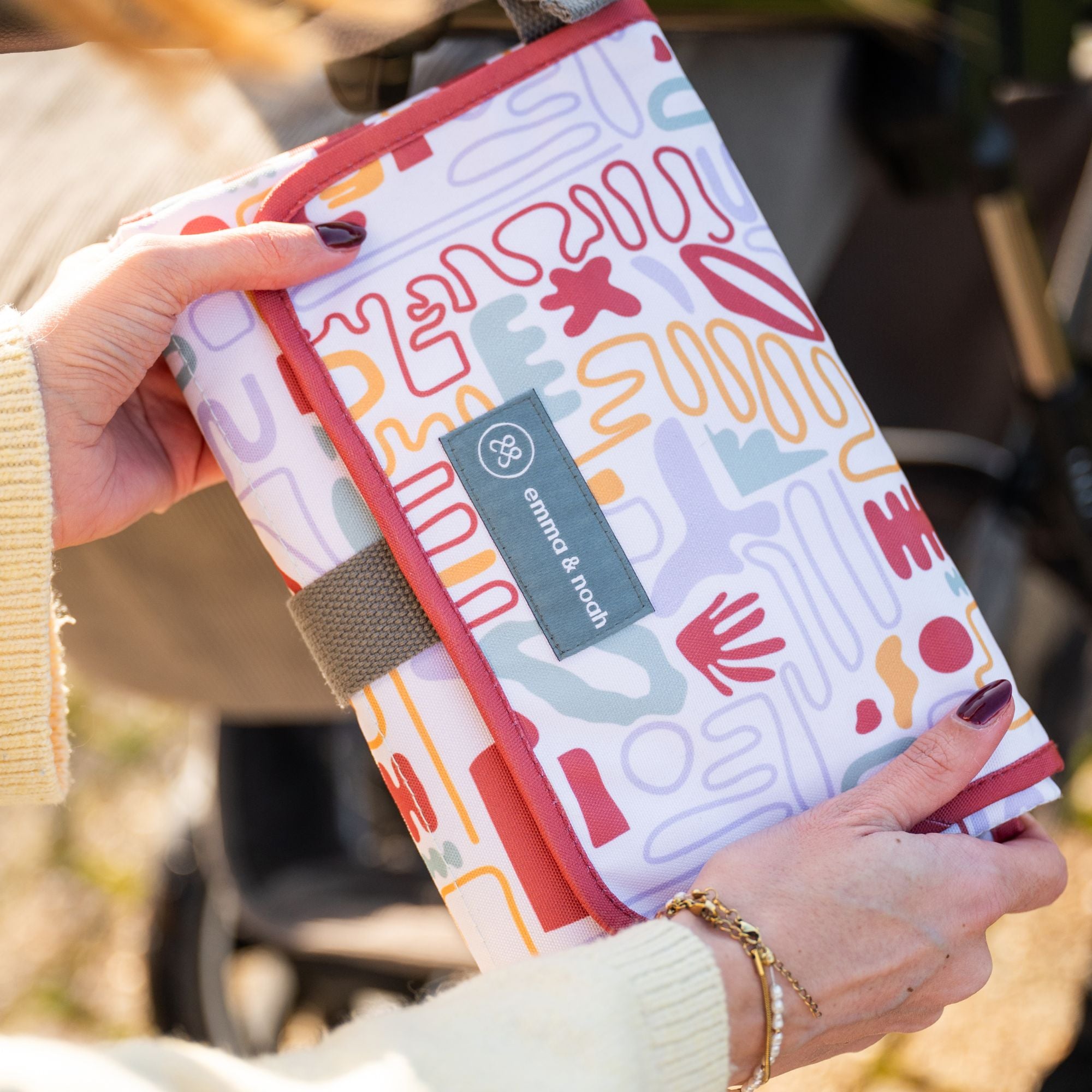 Verschoonmatje | Bonte Vormen